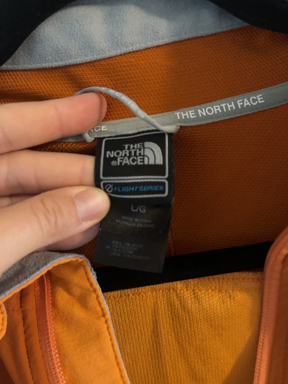 The North Face Two-Tone Orange Women's Ski Jacket